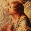 Great 80's color canvas print, copy of Rinaldo and Armida by Francois Boucher