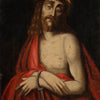 Religious painting on panel from the 18th century, Ecce Homo