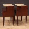 Pair of modern bedside tables from the 70s