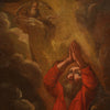 Antique religious painting from the first half of the 18th century