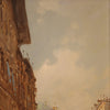 Signed Italian painting, view of Venice