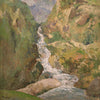 Great Italian landscape signed from the 50s
