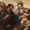 Great Venetian painting from the 16th century, Madonna with Child and Saints with the Scapular