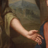 Great 17th century Italian painting, Christ and the Samaritan woman at the well