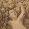 Grisaille painting from the first half of the 20th century
