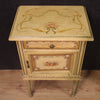 Pair of 1960s Louis XVI style lacquered bedside tables