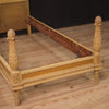 Pair of 1960s Louis XVI style lacquered beds
