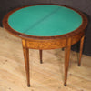 1930s Louis XVI style demilune gaming table