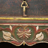 Indian chest in painted wood