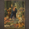 Religious painting oil on copper from the 19th century