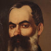 Antique painting portrait of a gentleman from 19th century