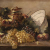 Antique still life painting from 19th century