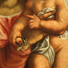 Antique painting Virgin with child from 17th century