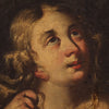 Antique religious painting Mary Magdalene from 17th century