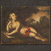 Antique religious painting Mary Magdalene from 17th century