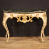 Lacquered and gilded console