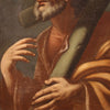 Antique Italian painting from 18th century, Saint Andrew