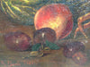 Spanish painting still life with lobster signed and dated 1883
