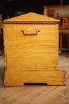 Antique lacquered chest from 20th century