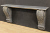 French console table in lacquered and carved wood from 20th century