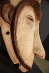 African carved wooden mask