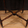 English inlaid side table from 20th century