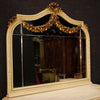 Italian lacquered commode with mirror in Louis XVI style
