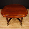 French leaf table in mahogany wood
