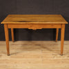 Rustic French writing desk in chestnut, pine and fruitwood