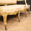 French golden sofa in Louis XV style
