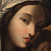 Antique painting Virgin with child from 18th century