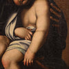 Antique painting Virgin with child from 18th century