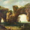 Italian seascape painting from 19th century