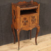Elegant Genoese four-leaf clover bedside table from the 20th century