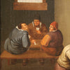Ancient flemish signed painting from the 17th century