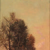 Signed painting landscape oil on canvas from the 19th century