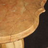 Italian lacquered and painted console from 20th century