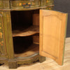 Painted and sculpted corner cupboard in the Venetian style of the 20th century