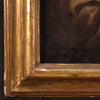 Antique Flemish painting oil on canvas from the 18th century