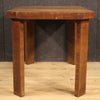 Italian coffee table in walnut wood in Art Deco style