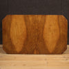 Italian coffee table in walnut wood in Art Deco style