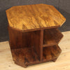 Italian design coffee table in walnut wood