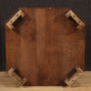 Italian design coffee table in walnut wood